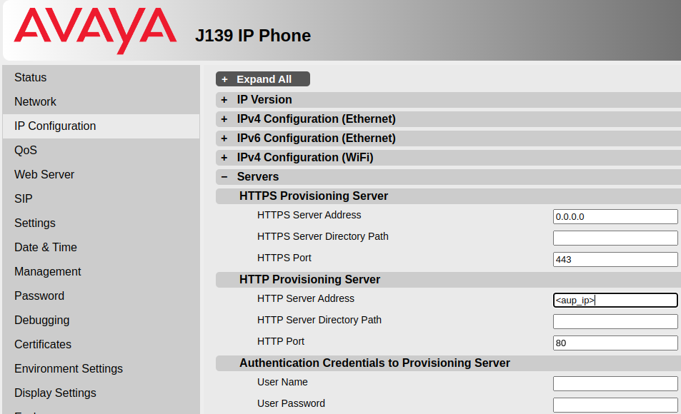 Ввод через WEB